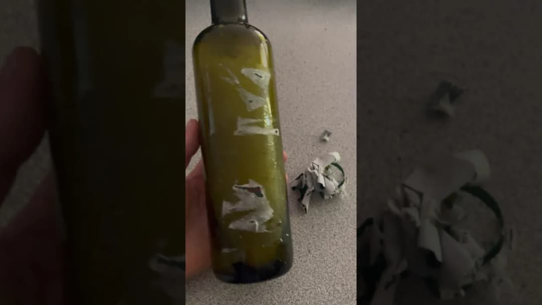 Jak pozbyć się kleju z butelki - skuteczne metody i porady