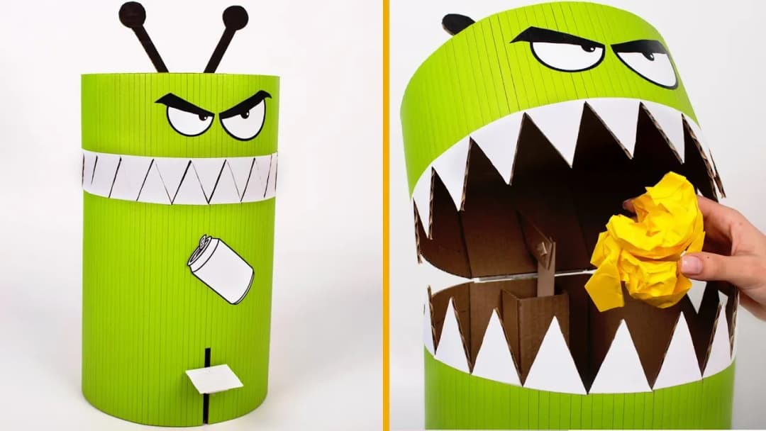 Jak zrobić kosz na śmieci z kartonu - proste kroki i przydatne porady