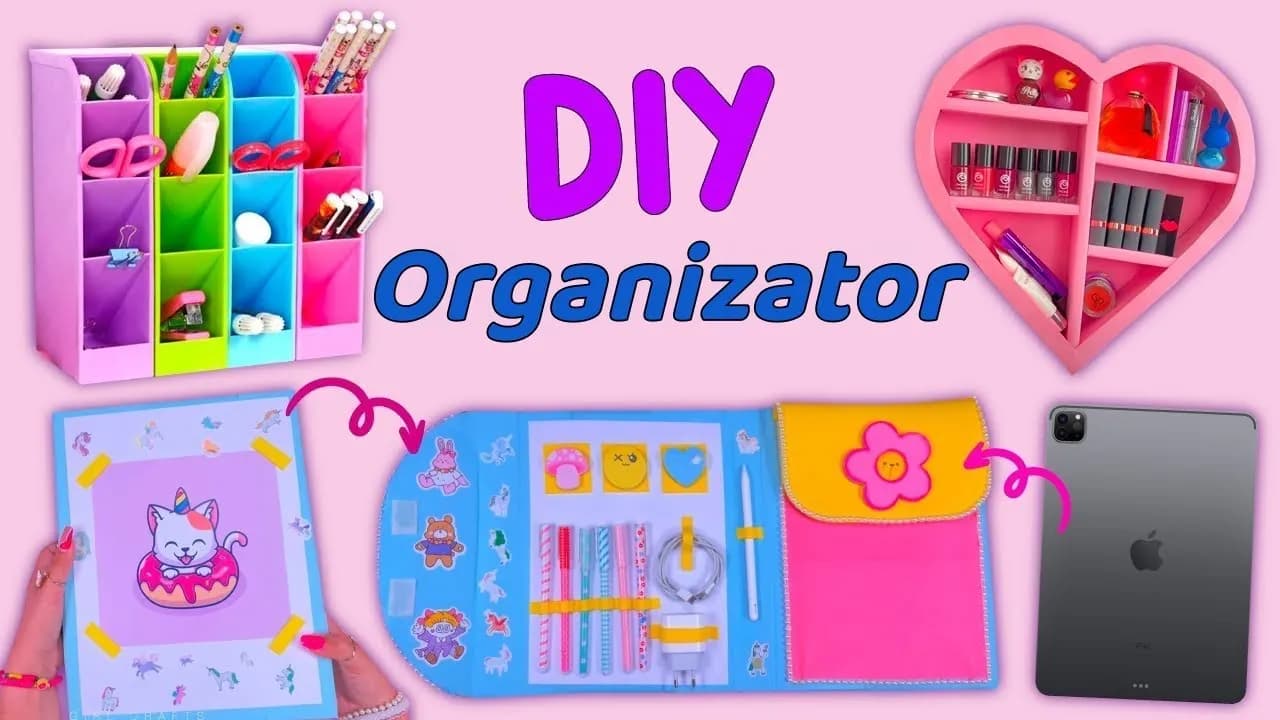 Twórz unikalne organizery na biurko DIY - proste projekty i pomysły