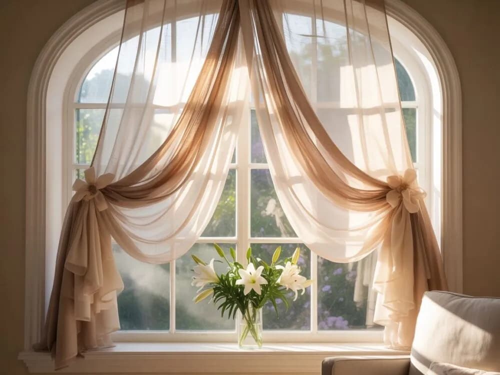 Ozdoby do firan jak zrobić: proste i tanie pomysły na dekoracje