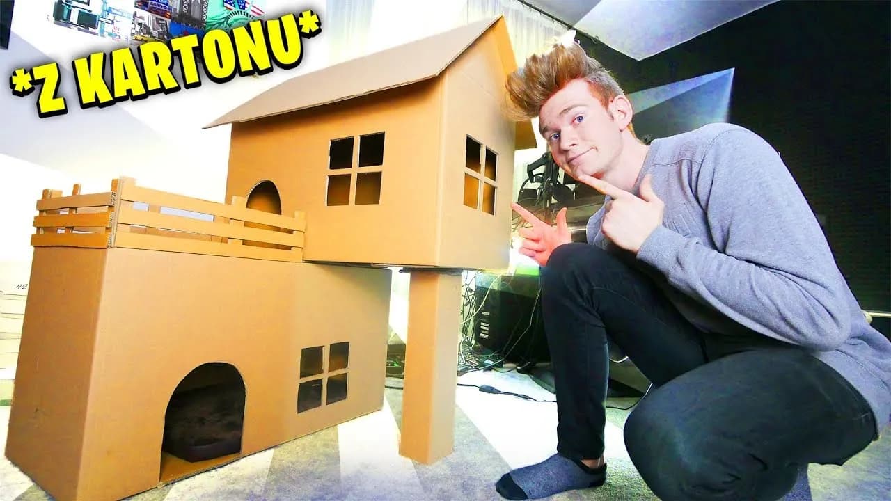 Jak zrobić domek dla kota z kartonu samemu - proste kroki i porady