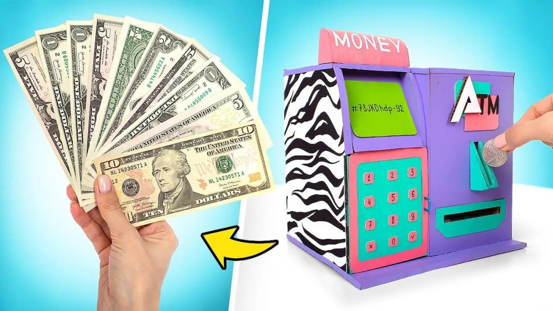 Jak zrobić kasę z kartonu – stwórz edukacyjną zabawkę dla dzieci