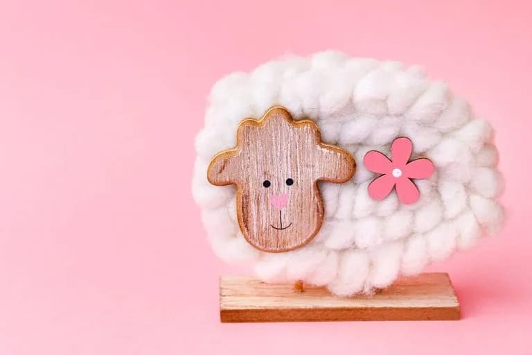 Stwórz pięknego baranka wielkanocnego DIY - proste pomysły krok po kroku