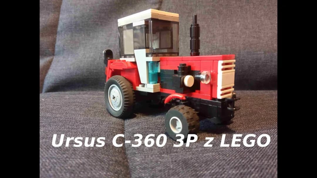 Jak zbudować traktor z LEGO - proste instrukcje krok po kroku